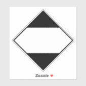 Begrenzte Menge des Straßen- und Seeetiketts Aufkleber (Blatt)