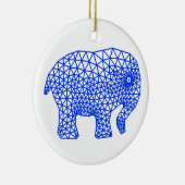 Begrenzter Elefant Keramikornament (Rechts)