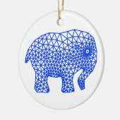 Begrenzter Elefant Keramikornament (Links)