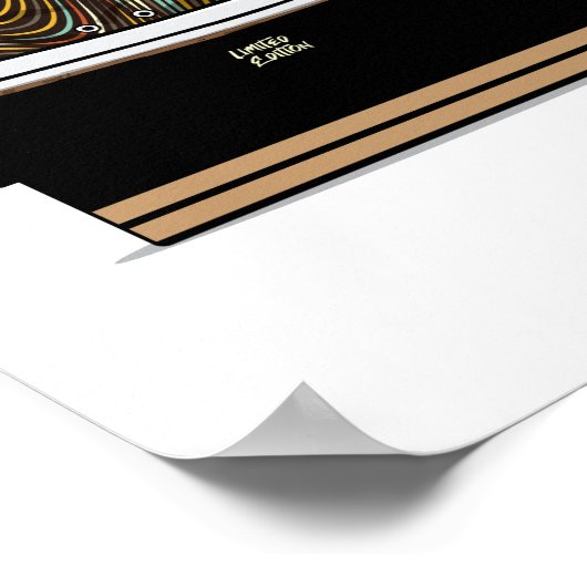 Begrenzter Sneaker Poster (Ecke)