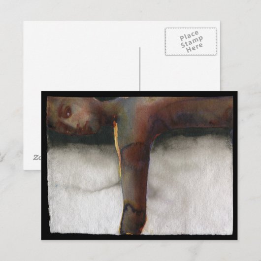 Begrenzter Strand Abbildung 3 Postkarte (Vorne/Hinten)