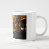 Begrenzung und Übernahme des Klimawandels Jumbo-Tasse (Rechts)