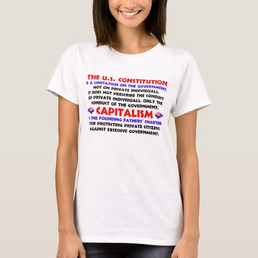 Begrenzung von Regierung T-Shirt (Vorderseite)