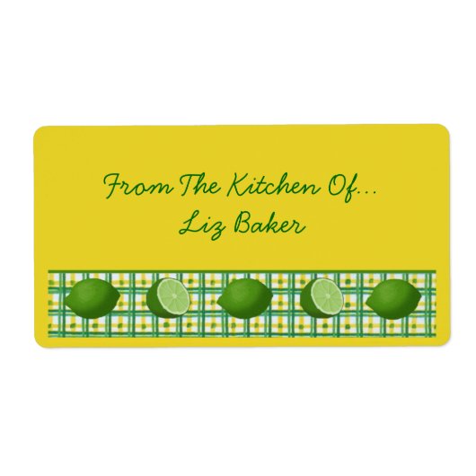 Begrenzungen aus der Küche des Etiketts (Vorne)