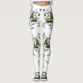 Begriffe (mit Skript) Leggings (Vorderseite)