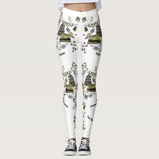Begriffe (mit Skript) Leggings (Vorderseite)