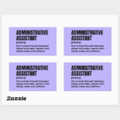 Begriffsbestimmung (3) rechteckiger aufkleber (Blatt)