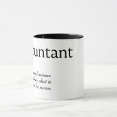 Begriffsbestimmung für "ACCOUNANT" Tasse (Zentrum)
