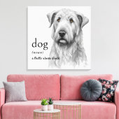 Begriffsbestimmung für DOG Leinwanddruck (Insitu (Wohnzimmer))