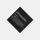 Begriffsbestimmung für FOTOGRAFIE Serviette (Ecke)