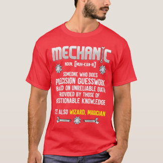 Begriffsbestimmung für Fun Mechanic T-Shirt