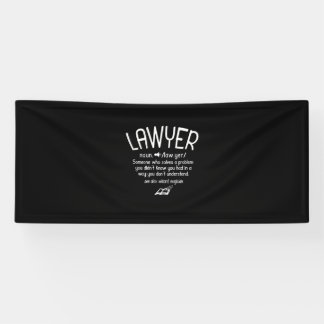 Begriffsbestimmung für "Funny Lawyer" Banner