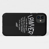 Begriffsbestimmung für "Funny Lawyer" Case-Mate iPhone Hülle (Rückseite (Horizontal))