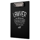 Begriffsbestimmung für "Funny Lawyer" Klemmbrett (Links)