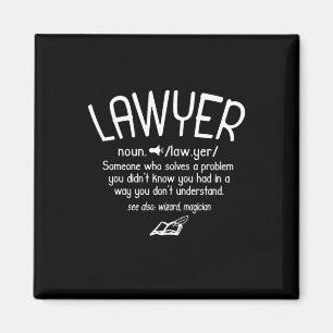 Begriffsbestimmung für "Funny Lawyer" Magnet