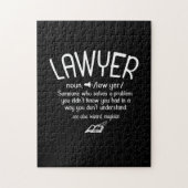 Begriffsbestimmung für "Funny Lawyer" Puzzle (Vertikal)