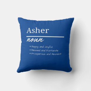 Begriffsbestimmung für junge, personalisierte Name Kissen