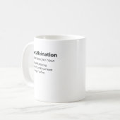 Begriffsbestimmung für "Verarbeitungsprozess" Kaffeetasse (Vorderseite Links)
