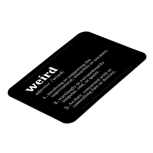 Begriffsbestimmung für Wörterbücher | Flex Goth Ma Magnet (Linke Seite)