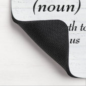 Begriffsbestimmung für Wörterbücher Mousepad (Ecke)