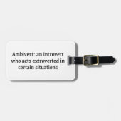 Begriffsbestimmung Gepäckanhänger (Vorderseite horizontal)