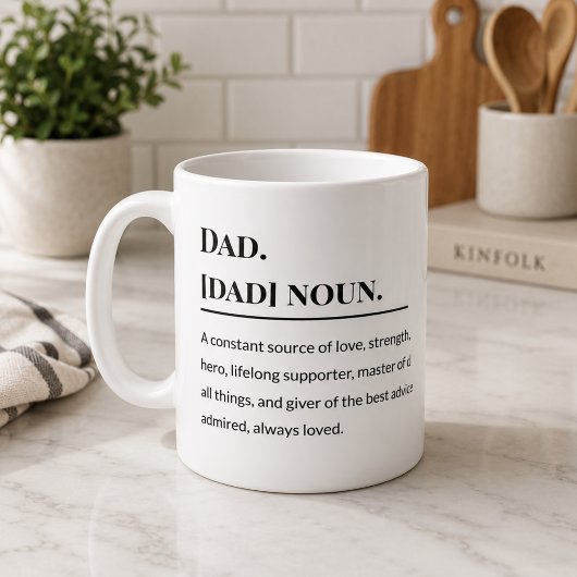 Begriffsbestimmung 👨 ‍ 👧 ‍ 👦 | Heartfelt Vater Kaffeetasse