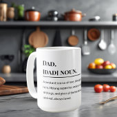 Begriffsbestimmung 👨 ‍ 👧 ‍ 👦 | Heartfelt Vater Kaffeetasse