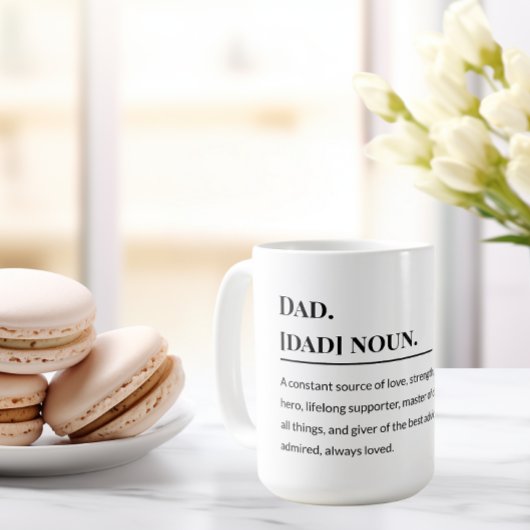 Begriffsbestimmung 👨 ‍ 👧 ‍ 👦 | Heartfelt Vater Kaffeetasse