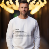 Begriffsbestimmung 👨 ‍ 👧 ‍ 👦 | Heartfelt Vater Sweatshirt