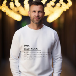 Begriffsbestimmung 👨 👧 👦 | Heartfelt Vater Sweatshirt