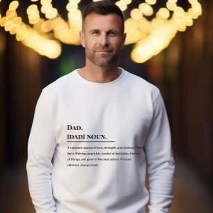 Begriffsbestimmung 👨 ‍ 👧 ‍ 👦   Heartfelt Vater Sweatshirt