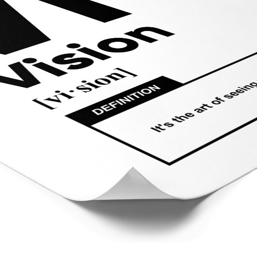 Begriffsbestimmung | Motivierend Poster (Ecke)