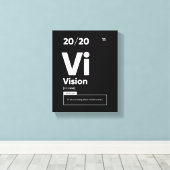 Begriffsbestimmung | Motivierend Poster Leinwanddruck (Insitu (Holzboden))