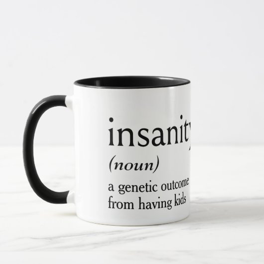 Begriffsbestimmung von UnSANITÄT Tasse (Links)