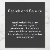 Begriffsbestimmungen Weinetikett (Einzelnes Label)