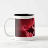 Begriffsbild einer Geb5rmutter, die Zwillinge Zweifarbige Tasse (Links)