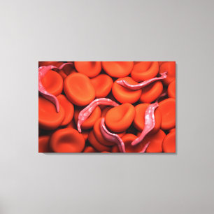 Begriffsbild von Trypanosoma 3 Leinwanddruck