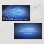 Begriffsdatentechnologie-Visitenkarte Visitenkarte (Vorne/Hinten)