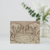 Begruessung Postkarte (Stehend Vorderseite)