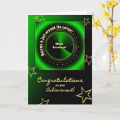 BEGRÜNDUNG/ERREICHUNG - ABSTRAKT KARTE (Gelbe Blume)