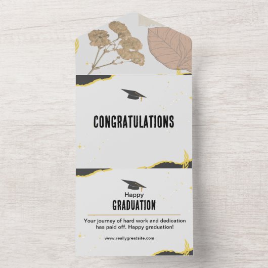 BEGRÜSSEN ALL IN ONE EINLADUNG (Innen)