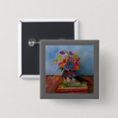 Begrüßen des neuen Jahres Button (Vorne & Hinten)