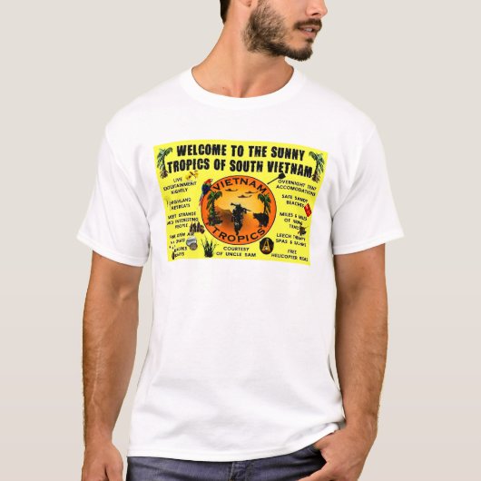 BEGRÜSSEN die SONNENTROPIKEN VON VIETNAM T-Shirt (Vorderseite)