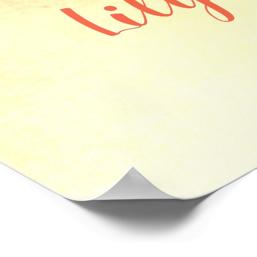 BEGRÜSSEN Herbstthema Bars Kürbiskins Blätter Poster (Ecke)