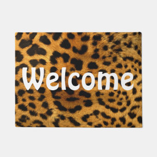 Begrüßen Sie 18" x 24" Tür-Matte/Gepard-Druck Fußmatte