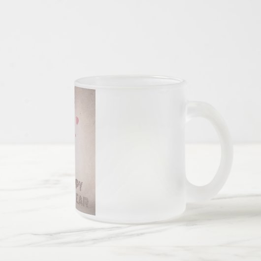 Begrüßen Sie das neue Jahr 2025 Mattglastasse (Rechts)