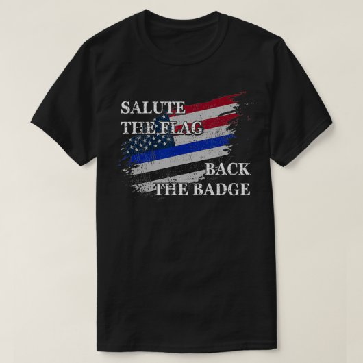 Begrüßen Sie die Flagge zurück, die die dünne blau T-Shirt (Design vorne)