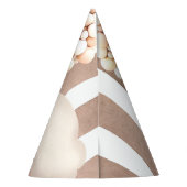 Begrüßen Sie die Niedliche Bear Baby Dusche Partyhütchen (Rückseite)