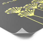 Begrüßen Sie die Welt mit einem Zitat-Poster aus N Poster (Ecke)