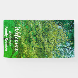 Begrüßen Sie die Wiedersehen mit dem Namen "Weiße  Banner